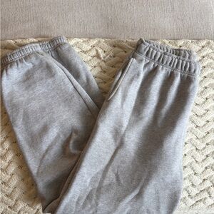 TNA Cozy FleeceGray Sweatpants